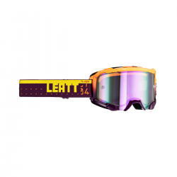 Leatt (kolekce 2023), MX brýle VELOCITY 4.5 IRIZ GOGGLE ROYAL PURPLE 78% -, barva modrá/červená/bílá, zrcadlové sklo fialové