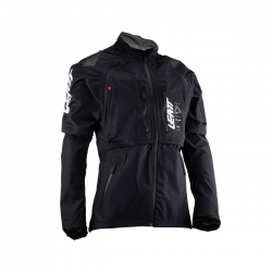 Leatt (kolekce 2023), bunda Moto 4.5 HYDRADRI JACKET BLACK, barva černá, velikost L