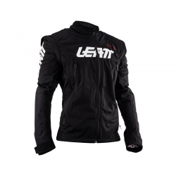 Leatt (kolekce 2023), bunda Moto 4.5 LITE JACKET BLACK, barva černá, velikost 4XL