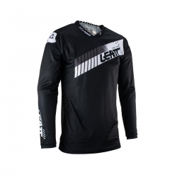 Leatt (kolekce 2023), dres Moto 4.5 LITE JERSEY BLACK, barva černá, velikost S