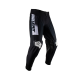 Leatt (kolekce 2023), kalhoty Moto 4.5 PANT BLACK, barva černá/bílá, velikost S