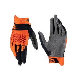 Leatt (kolekce 2023), rukavice Moto 3.5 LITE GLOVES ORANGE, barva oranžová/černá, velikost S