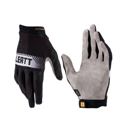 Leatt (kolekce 2023), rukavice Moto 2.5 X-FLOW GLOVE BLACK, barva černá/bílá, velikost S