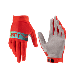 Leatt (kolekce 2023), rukavice Moto 2.5 X-FLOW GLOVE RED, barva červená/modrá, velikost S