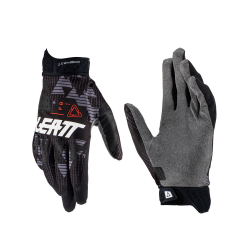 Leatt (kolekce 2023), rukavice Moto 2.5 WINDBLOCK GLOVE BLACK, barva černá/grafitová, velikost L