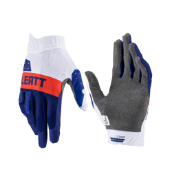 Leatt (kolekce 2023), rukavice Moto 1.5 GRIPR GLOVE ROYAL, barva modrá/bílá/červená, velikost L