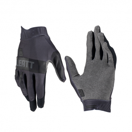 Leatt (kolekce 2023), rukavice Moto 1.5 GRIPR MINI GLOVE BLACK, barva černá, velikost XXS