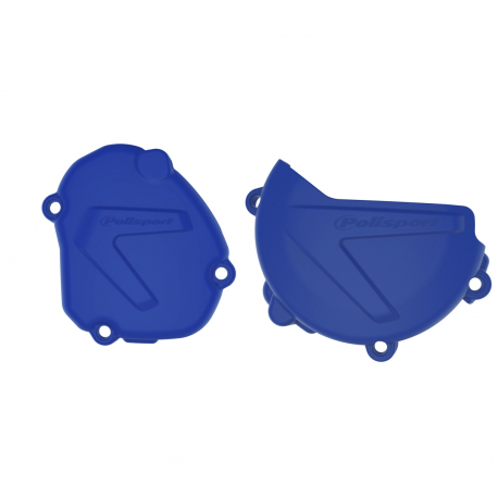 Polisport, sada krytů vík motoru (zapalování, spojka), Yamaha YZ 125 '08-'23 (8464400003+8463600003) K