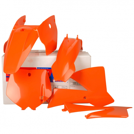 Polisport, sada plastů, KTM SX 65 '02-'08, oranžová barva