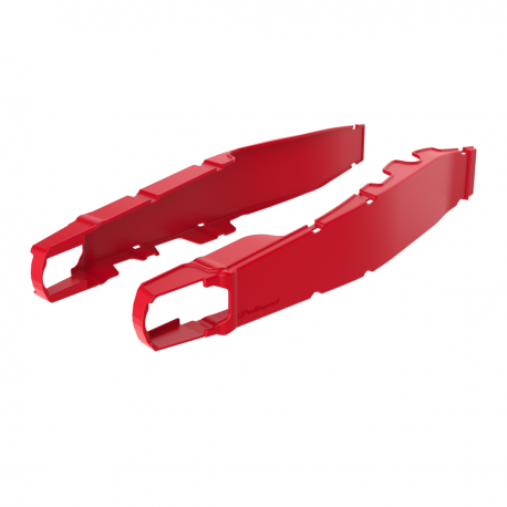 Polisport, chránič zadní vidlice (komplet), Honda CRF 250R '20-'23 CRF 450R '19-'23, červená barva