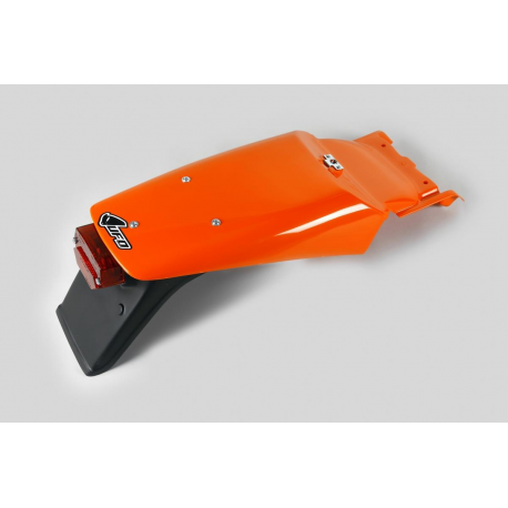 UFO, zadní blatník, KTM EXC 400/620 '93-97, oranžová barva (s LED světlem)