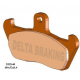 Delta Braking, brzdové destičky, přední, KH163 Cagiva MITO 125 '91-'92, SUPER CITY 125 '92-'00, W8 125/W12 350/W16 600 '93-'