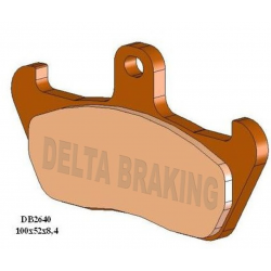 Delta Braking, brzdové destičky, přední, KH163 Cagiva MITO 125 '91-'92, SUPER CITY 125 '92-'00, W8 125/W12 350/W16 600 '93-'