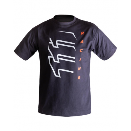 111 Racing, tričko T-Shirt VERTICAL, černá barva, velikost L
