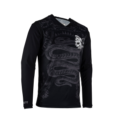 Leatt, cyklo dres MTB Gravity 3.0 Jersey Black, velikost XXL