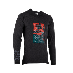 Leatt, cyklo dres MTB Gravity 2.0 Jersey Black, velikost M