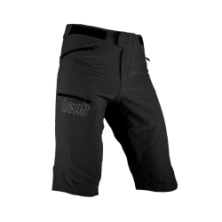 Leatt, cyklo kraťasy MTB ENDURO 3.0 SHORTS BLACK, barva černá, velikost XXL