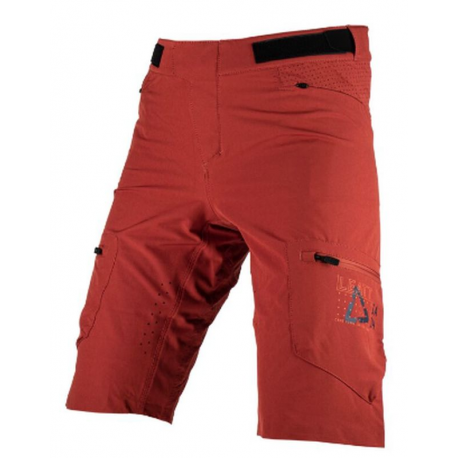 Leatt, cyklo kraťasy MTB Allmtn 2.0 Shorts LAVA, velikost XXL