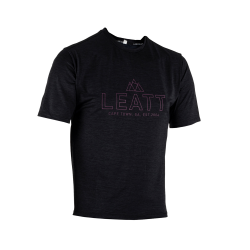 Leatt, cyklo dres MTB Trail 1.0 Jersey Black, velikost XL
