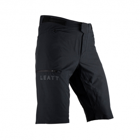 Leatt, cyklo kraťasy MTB Trail 1.0 Shorts Black, velikost XXL