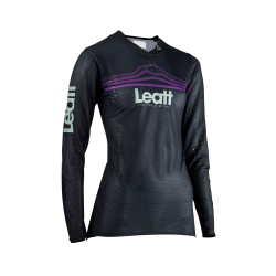 Leatt, cyklo dres (dámský) MTB Gravity 4.0 Jersey Black, velikost L