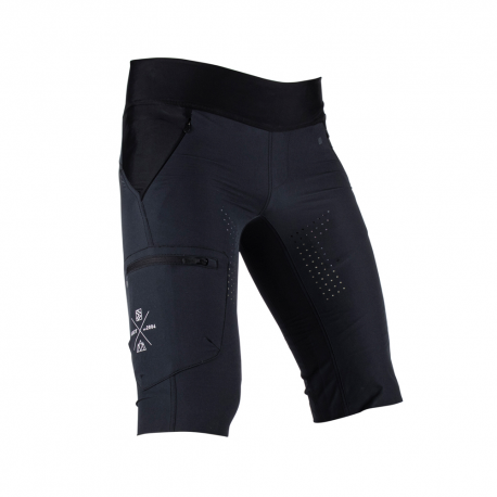 Leatt, cyklo kalhoty, dámské MTB ALLMTN 2.0 SHORTS BLACK, barva černá, velikost S