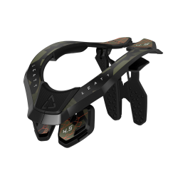 Leatt, chránič krční páteře 4.5 NECK BRACE CAMO, barva černá/zelená Fluo, velikost L/XL