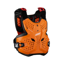 Leatt, hrudní chránič, CHEST PROTECTOR 3.5 JUNIOR (DZIECIĘCY) ORANGE/BLACK, barva POMRARAŃCZOWY/černá