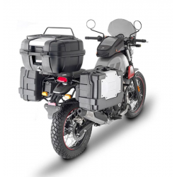 Kappa, nosiče bočních kufrů Monokey ROYAL ENFIELD SCRAM 411 '22-, - pro kufry MONOKEY RETRO-FIT K-VENTURE ALU