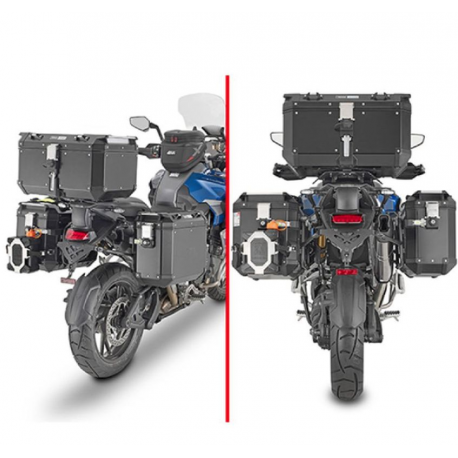 Kappa, nosiče bočních kufrů Monokey CAM SIDE Triumph TIGER 1200 GT EXPLORER '22-, - pro kufry KFR K'FORCE ALU