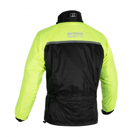 Oxford, bunda do deště RAINSEAL, barva žlutá fluo, velikost XXL