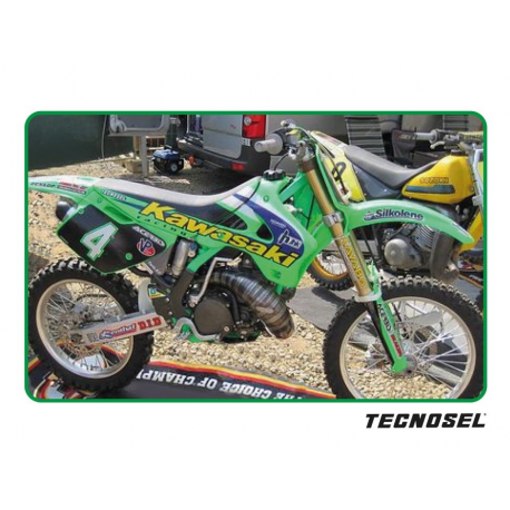 Blackbird, sada polepů, Kawasaki KX 125/250 '94-'98 REPLICA TEAM Kawasaki 1998