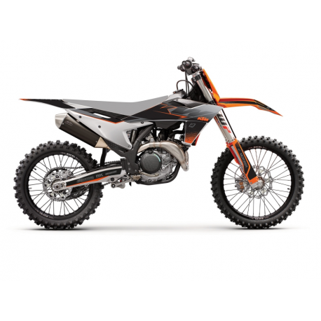 Blackbird, sada polepů, KTM SX/SXF 125/250/350/450 '23 MAT BLACK