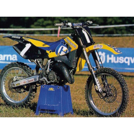 Blackbird, sada polepů, Husqvarna CR/WR 125/250 '00-'05 REPLICA TEAM Husqvarna MADDII 1999