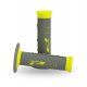 Progrip, gripy PG791 Off Road (22+25mm, délka 115mm) barva šedá/žlutá fluo (dvousměsové) (791-347) (PG791YF/GR)
