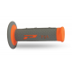 Progrip, gripy PG791 Off Road (22+25mm, délka 115mm) barva šedá/oranžová (dvousměsové) (791-387) (PG791OR/GR)