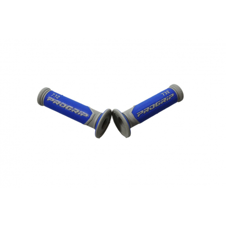 Progrip, gripy PG732 Road (22+25mm, délka 125mm) barva šedá/zelená fluo (dvousměsové) (732-291)