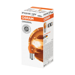 Osram, žárovka 21W 12V BAU15S PY21W (ORANGE)