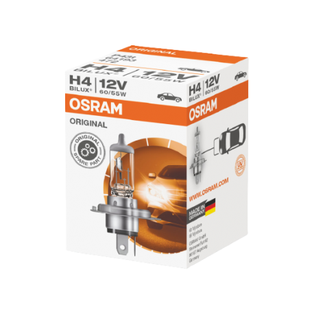 Osram, žárovkaH4 12V 60/55W P43T ORIGINAL