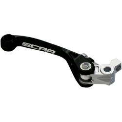 Scar Racing, výklopná brzdová páčka, Honda CRF 250R '07-'23, CRF 450R '07-'23, černá barva