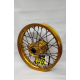 Rex Wheels (Excel), kompletní zadní kolo, 18“ x 2.50 (ráfek Excel) Yamaha XTZ 700 TENERE (690) '20-, zlatý ráfek/černý náboj
