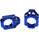 Scar, napínáky zadní osy, Yamaha (YZF) YZ250F '12-'23, YZ450F '04-'23, modrá barva