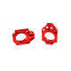 Scar, napínáky zadní osy, Honda CR 125/250, CRF 250/450, červená barva