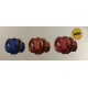Scar, vypouštěcí šroub oleje s magnetem, Yamaha YZ/YZF 125-450, modrá barva