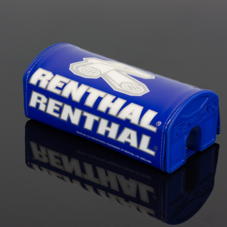 Renthal, chránič řidítek Fatbar Pad, modrá barva, s logem Renthal