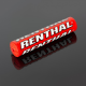 Renthal, chránič hrazdy řidítek SX PAD (240mm) červená barva, s logem Renthal