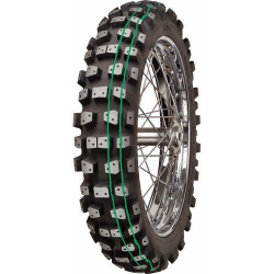 Mitas, pneu 110/100-18 XT-454 54M TT Super Soft Extreme (dvojitý zelený pruh), zadní, DOT 2022