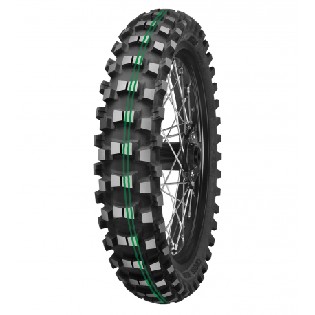 Mitas, pneu 90/100-12 C-20 STONE KING 46M TT Super Soft Extreme, zadní, (dvojitý zelený pruh) DOT 2022
