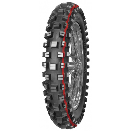 Mitas, pneu 110/100-18 XT-754 64P TT (červený pruh), zadní, DOT 25-44/2022