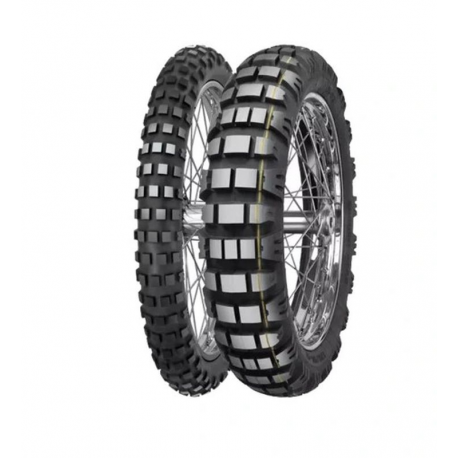 Mitas, pneu 110/80-19 E-09 59R TL M+S Dakar, přední, (žlutý pruh) DOT 34/2022 (24457)